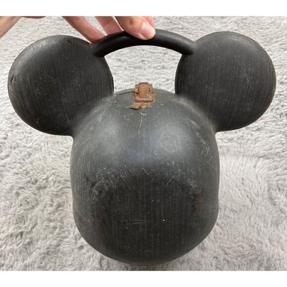 Vintage aladdin industries Disney Mickey Mouse head lunchbox - Picture 3 of 5